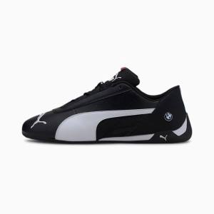 Puma BMW M Motorsport R-Cat Női Motorsport Cipő Fekete Fehér | HU70243