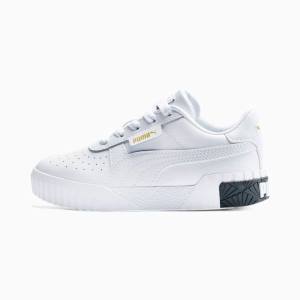 Puma Cali Lány Tornacipő Fehér Fekete | HU91826