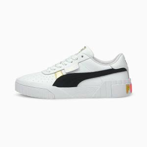 Puma Cali Varsity Női Tornacipő Fehér Fekete | HU05616