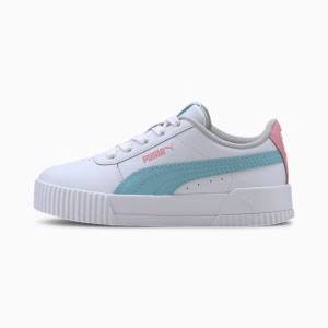 Puma Carina L Lány Tornacipő Fehér | HU24937