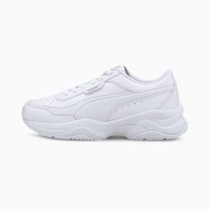 Puma Cilia Mode Youth Lány Tornacipő Fehér Titán Lila | HU14936