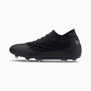 Puma FUTURE 5.2 NETFIT FG/AG Férfi Focicipő Fekete Szürke | HU52685