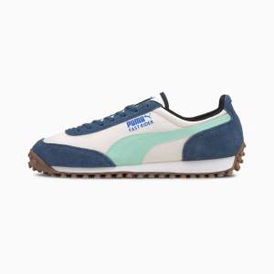 Puma Fast Rider Fury Férfi Tornacipő Fehér Kék | HU96414