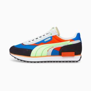 Puma Future Rider Displaced Női Tornacipő Kék Világos Zöld | HU16833