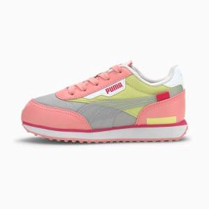 Puma Future Rider Fun On Lány Tornacipő Rózsaszín Szürke | HU29238