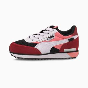 Puma Future Rider Galaxy Lány Tornacipő Fekete Rózsaszín | HU07037