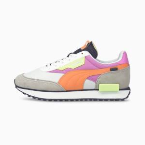 Puma Future Rider Play On Női Tornacipő Lila Mélysárgabarack Szürke Lila | HU29216
