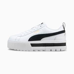Puma Mayze Női Tornacipő Fehér Fekete | HU30626