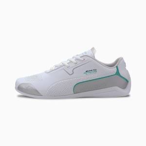 Puma Mercedes Drift Cat 8 Női Motorsport Cipő Fehér Titán | HU60395