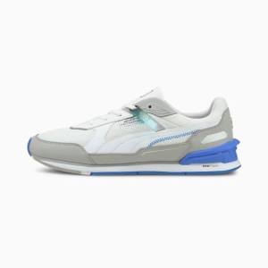 Puma Mercedes F1 Low Racer Férfi Motorsport Cipő Fehér Titán | HU93022