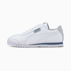 Puma Mercedes Roma Női Motorsport Cipő Fehér Zöld | HU73754