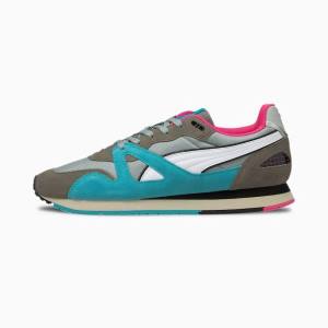 Puma Mirage OG Női Tornacipő Barna Kék | HU37709