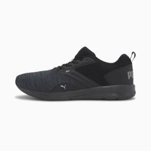 Puma NRGY Comet Férfi Futócipő Fekete Szürke Sötétszürke | HU98267