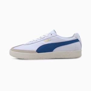 Puma Oslo-City Premium Férfi Tornacipő Fehér Szürke | HU12973