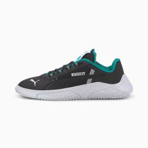 Puma PUMA x PIRELLI Replicat-X Női Motorsport Cipő Fekete Zöld Fehér | HU49978