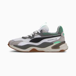 Puma Porsche Legacy RS-2K Férfi Motorsport Cipő Fehér Fekete Szürke | HU21880