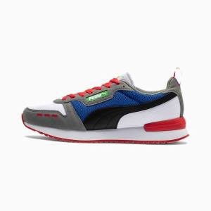 Puma R78 Runner Férfi Tornacipő Fehér Fekete Szürke | HU12674