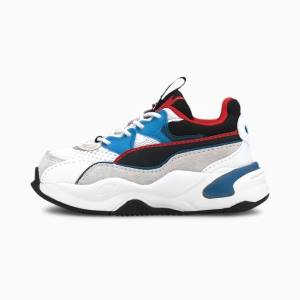 Puma RS-2K Internet Exploring Fiú Tornacipő Fehér Kék | HU99417