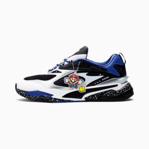 Puma RS-Fast Super Mario Galaxy™ Női Tornacipő Fekete Titán | HU43855