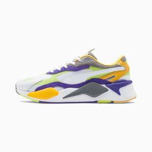 Puma RS-X3 Level Up Női Tornacipő Fehér Zöld | HU00063