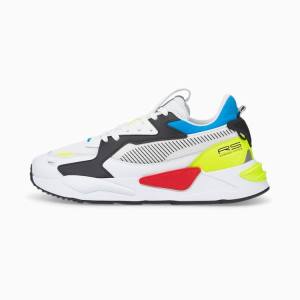 Puma RS-Z Core Női Tornacipő Fehér Fekete Sárga | HU40235