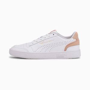 Puma Ralph Sampson Lo Perf Colour Női Tornacipő Fehér Rózsaszín | HU70709