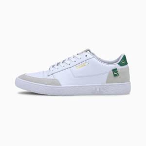 Puma Ralph Sampson MC Clean Női Tornacipő Fehér Zöld Fehér | HU80769