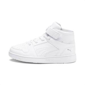 Puma Rebound Lay-Up SL V Lány Tornacipő Fehér Szürke | HU50270