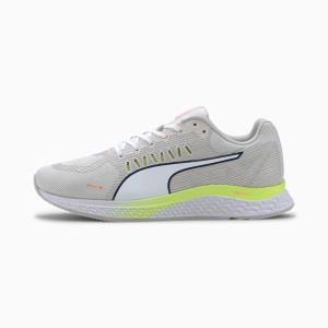 Puma SPEED SUTAMINA Női Futócipő Fehér Szürke Sárga Narancssárga | HU77169