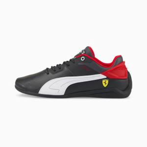 Puma Scuderia Ferrari Drift Cat Delta Férfi Motorsport Cipő Fekete Fehér | HU82050