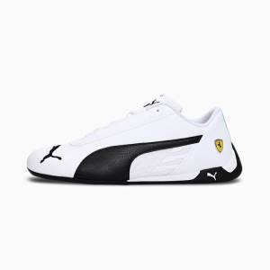 Puma Scuderia Ferrari R-Cat Női Motorsport Cipő Fehér Fekete | HU28479