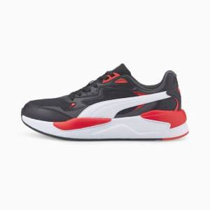 Puma Scuderia Ferrari X-Ray Speed Férfi Motorsport Cipő Fekete Fehér | HU84690