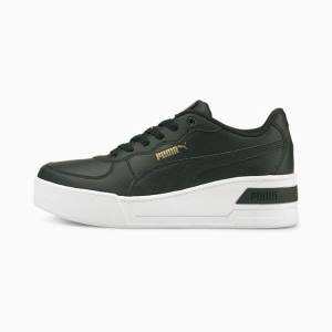Puma Skye Éktalpú Női Tornacipő Fekete | HU36157