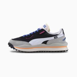 Puma Stílusok Rider Play On Férfi Tornacipő Fekete Szürke | HU81119