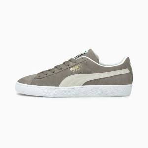 Puma Suede Classic XXI Férfi Tornacipő Szürke Fehér | HU46771