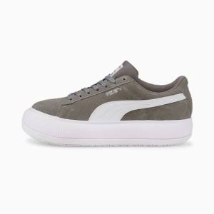 Puma Suede Mayu Női Tornacipő Szürke Fehér | HU89242