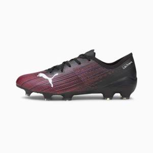 Puma ULTRA 2.1 FG/AG Férfi Focicipő Fekete Rózsaszín | HU21441