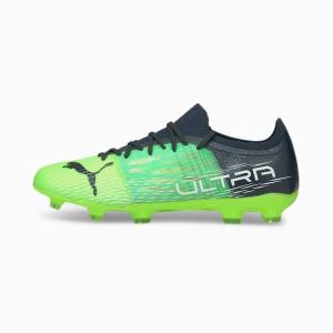 Puma ULTRA 3.3.FG/AG Férfi Focicipő Zöld Világos Türkiz | HU72526