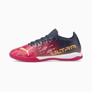 Puma ULTRA 3.4 IT Férfi Focicipő Fukszia Narancssárga | HU72886