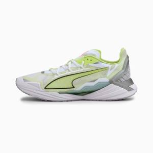 Puma UltraRide Férfi Futócipő Fehér Sárga | HU61736