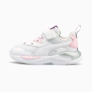 Puma X-Ray Lite Lány Tornacipő Fehér Szürke Rózsaszín | HU82527